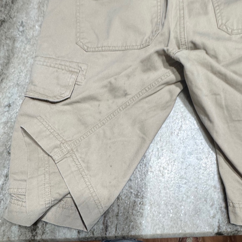 Sun River Cargo Shorts Mens 32 Tan Khaki Cotton Multi Pocket Utility 1275.14 - Picture 5 of 8